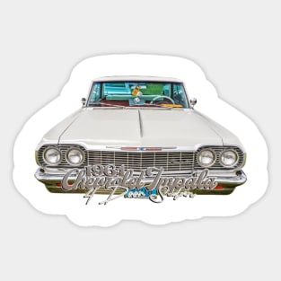 1964 Chevrolet Impala 4 Door Sedan Sticker